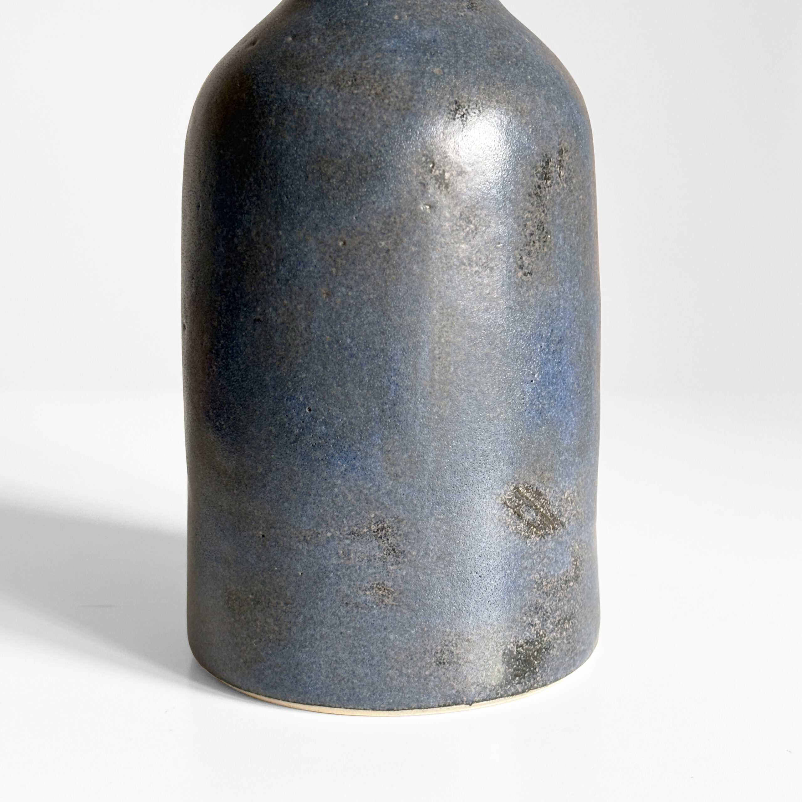 Blue glazed stoneware vase by Walter Heufelder, Germany, 1970s - Image 3